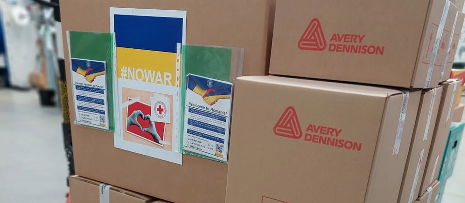 “More stories are coming in every day:” How Avery Dennison and its employees are extending a hand to Ukraine