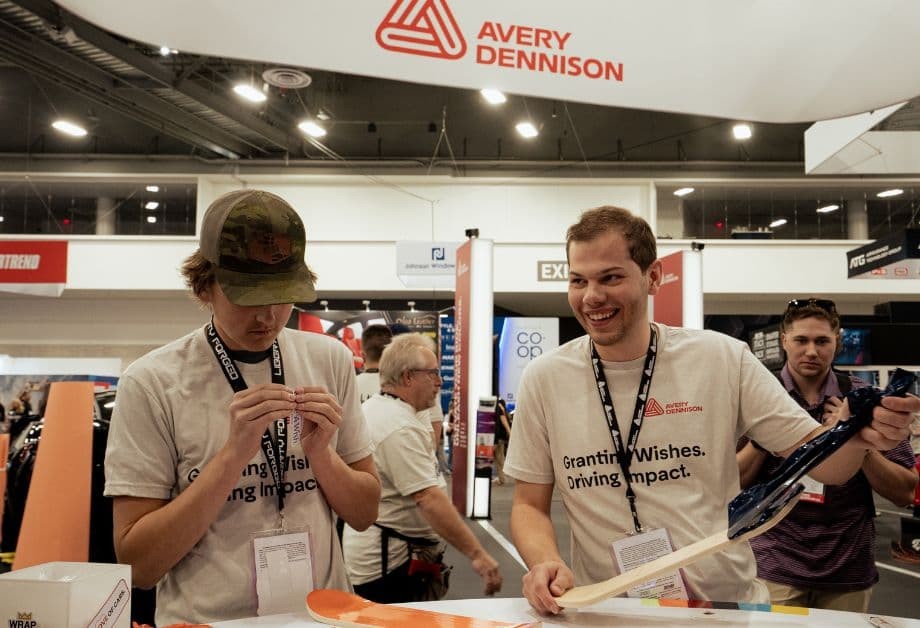 Avery Dennison® Helps 2 Make-A-Wish® Kids’ Wishes Come True