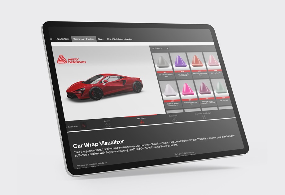 Design Your Dream Car Wrap with the Avery Dennison® Car Wrap Visualizer