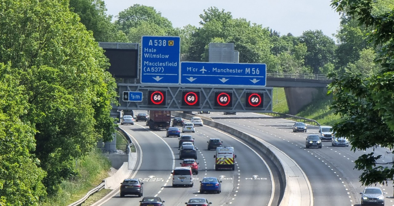 OL-1200 Anti-Dew Protects Overhead Signs in the UK