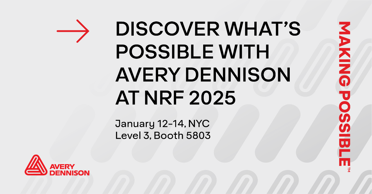 Avery Dennison to reveal how RFID is revolutionizing retail and powering connected product journeys at leading industry event